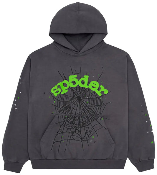 1:1 Wait Web Hoodie Slate Grey (WITH TAGS)