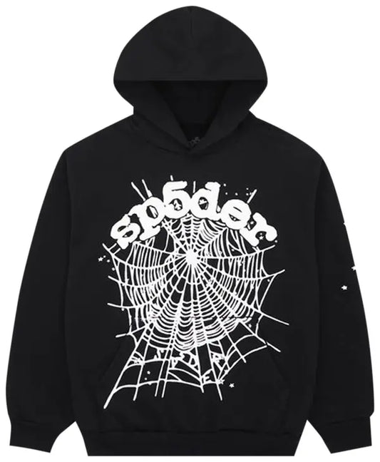 1:1 Black OG Web Hoodie (WITH TAGS)