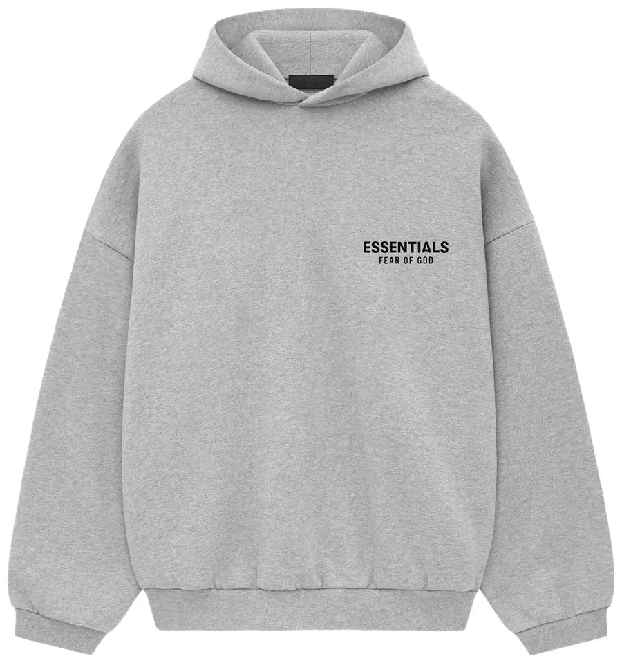 1:1 Fear of God Hoodie II Light Heather Grey (WITH TAGS)
