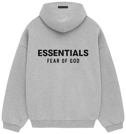 1:1 Fear of God Hoodie II Light Heather Grey (WITH TAGS)