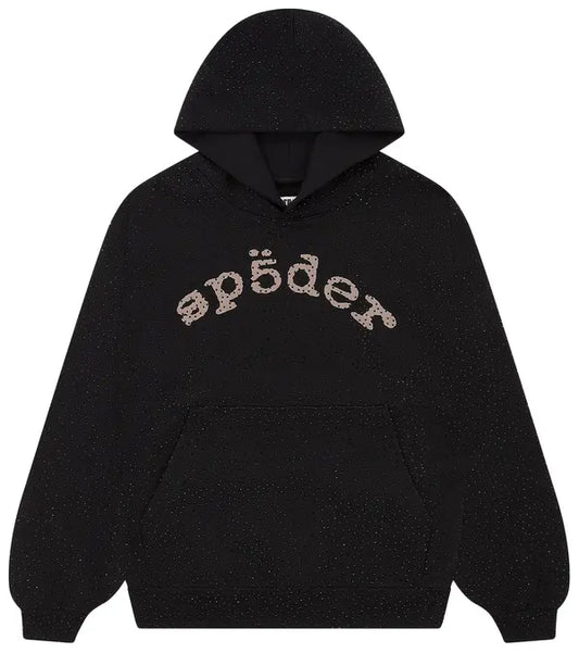 1:1 Black VVS Rhinestone hoodie (WITH TAGS)